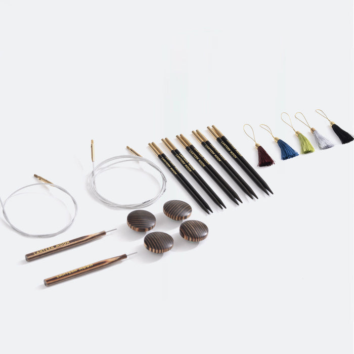 Lantern Moon - Legacy - Ebony Interchangeable Needle Set - 5"