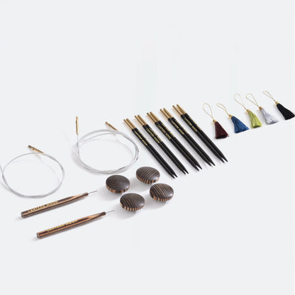 Lantern Moon - Legacy - Ebony Interchangeable Needle Set - 5"
