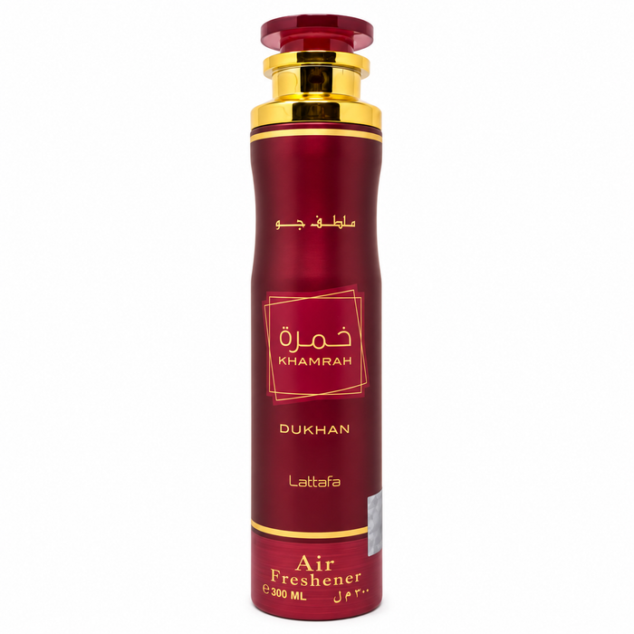 Lattafa Khamrah Dukhan Air Freshener 300ml Ajmal Ehsas Bloom Air Freshener – Single Unit (Inventory Stock)