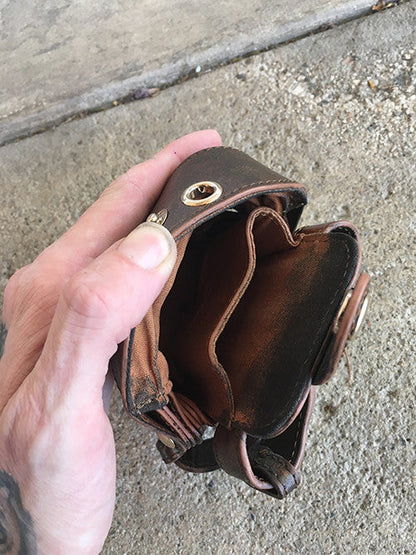 LEATHER BEETLE BAG BY KILI DESIGN