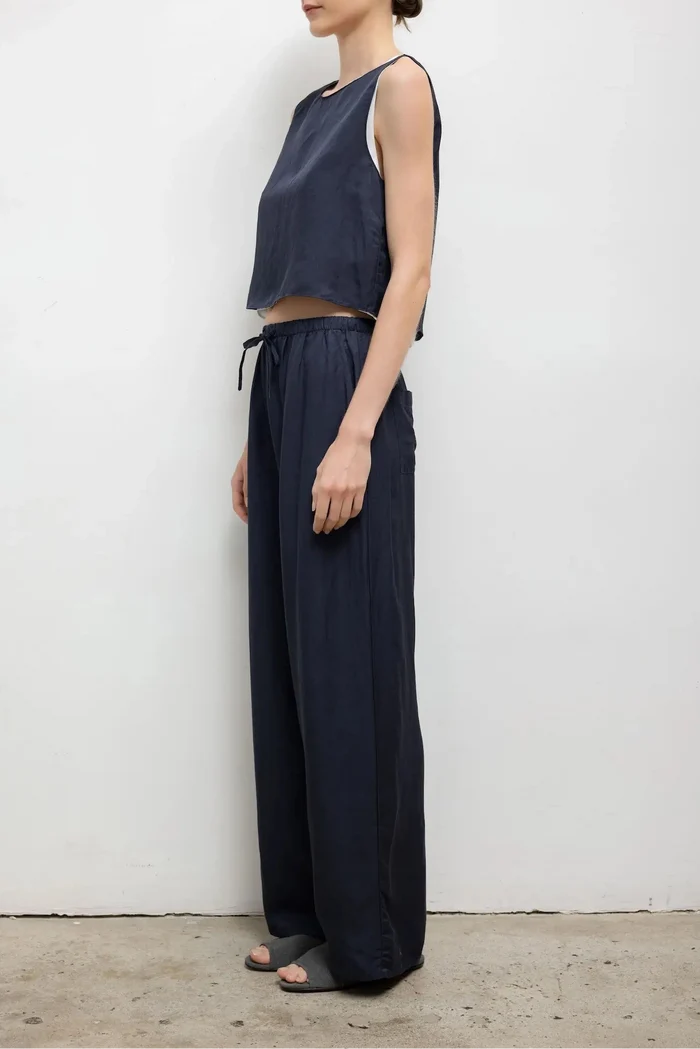 Leset Daniel Crop Sleeveless Crew