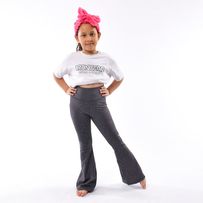 Little Flare Sparkle Leggings - IRONGEAR Fitness