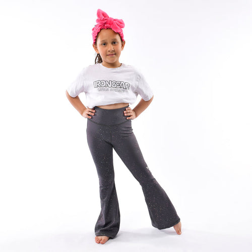 Little Flare Sparkle Leggings - IRONGEAR Fitness