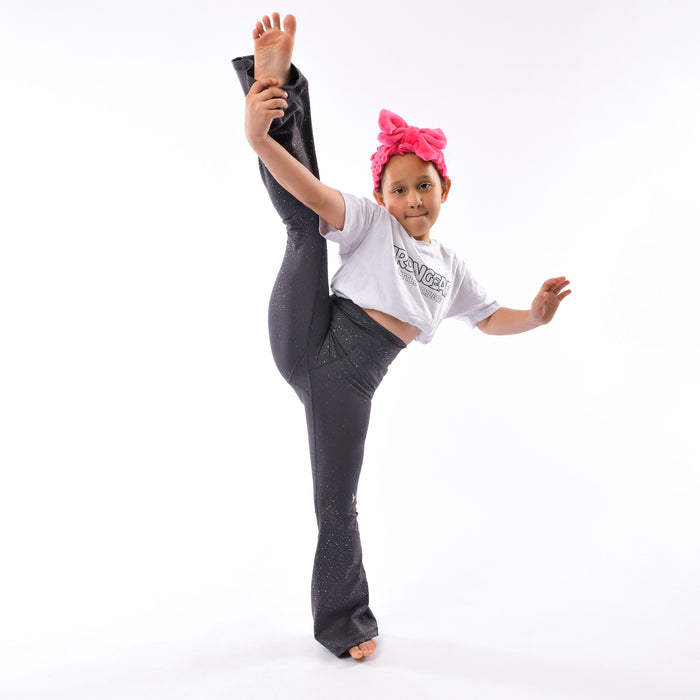 Little Flare Sparkle Leggings - IRONGEAR Fitness