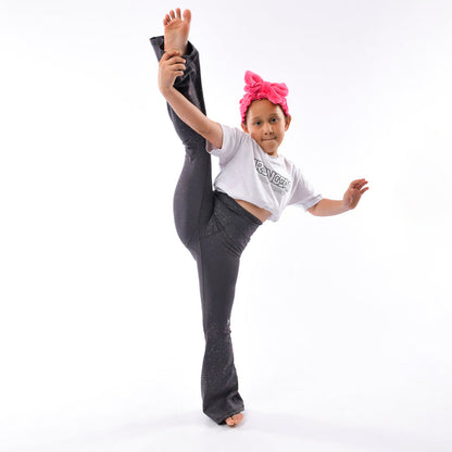 Little Flare Sparkle Leggings - IRONGEAR Fitness
