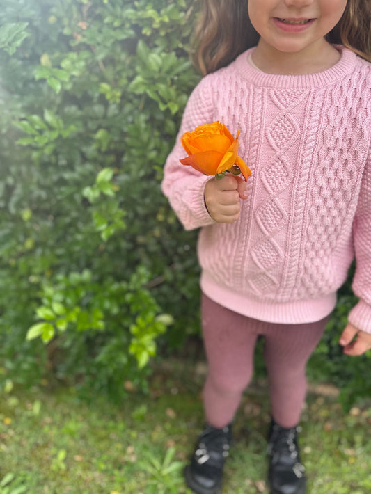 'Lola' Knit - Guava