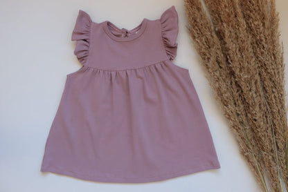 'Lucia' Dress - Dusty Plum