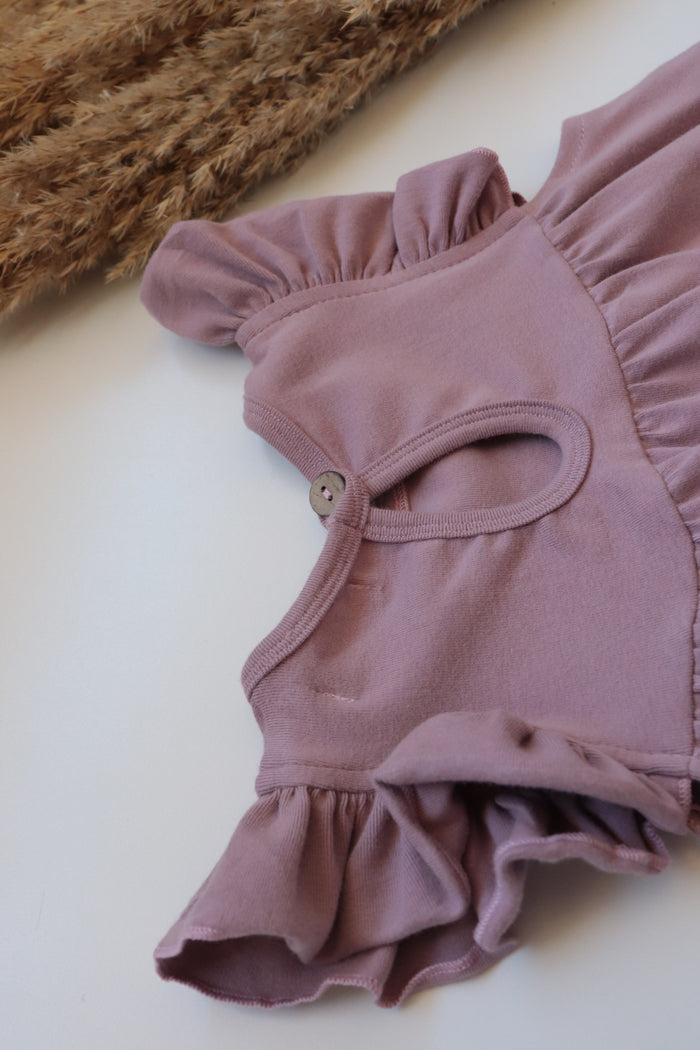 'Lucia' Dress - Dusty Plum