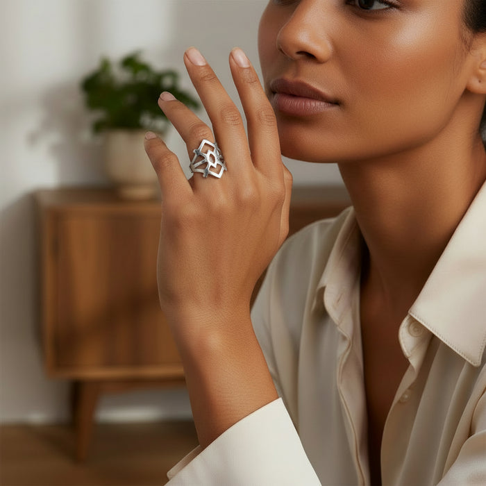 Lumen Ring Silver