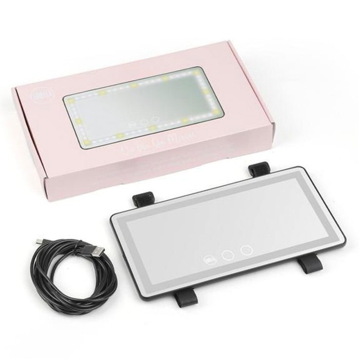 Lurella On The Go LED Car Visor Vanity Mirror - ikatehouse
