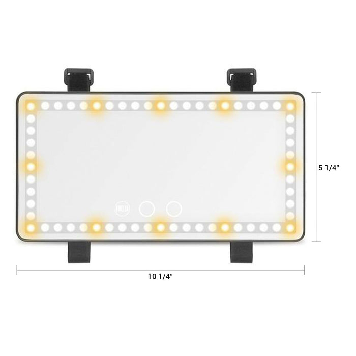 Lurella On The Go LED Car Visor Vanity Mirror - ikatehouse