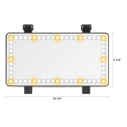 Lurella On The Go LED Car Visor Vanity Mirror - ikatehouse