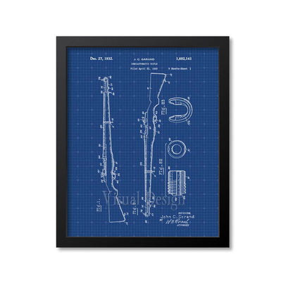 M-1 Rifle Patent Print