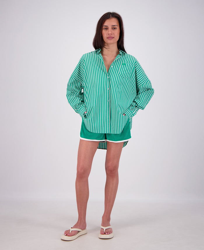 Mahalo Shirt Green