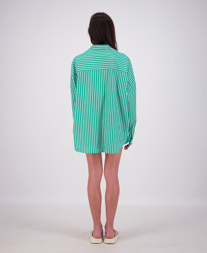 Mahalo Shirt Green