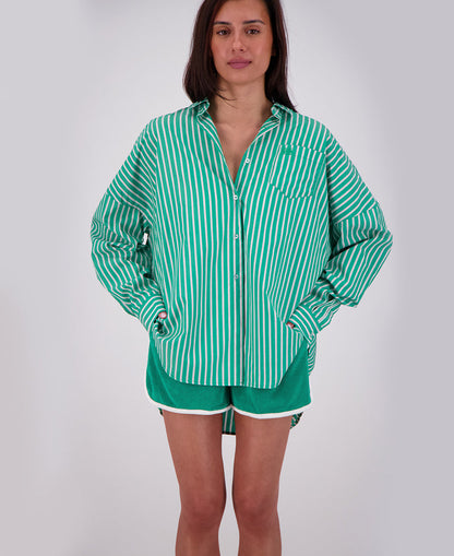Mahalo Shirt Green