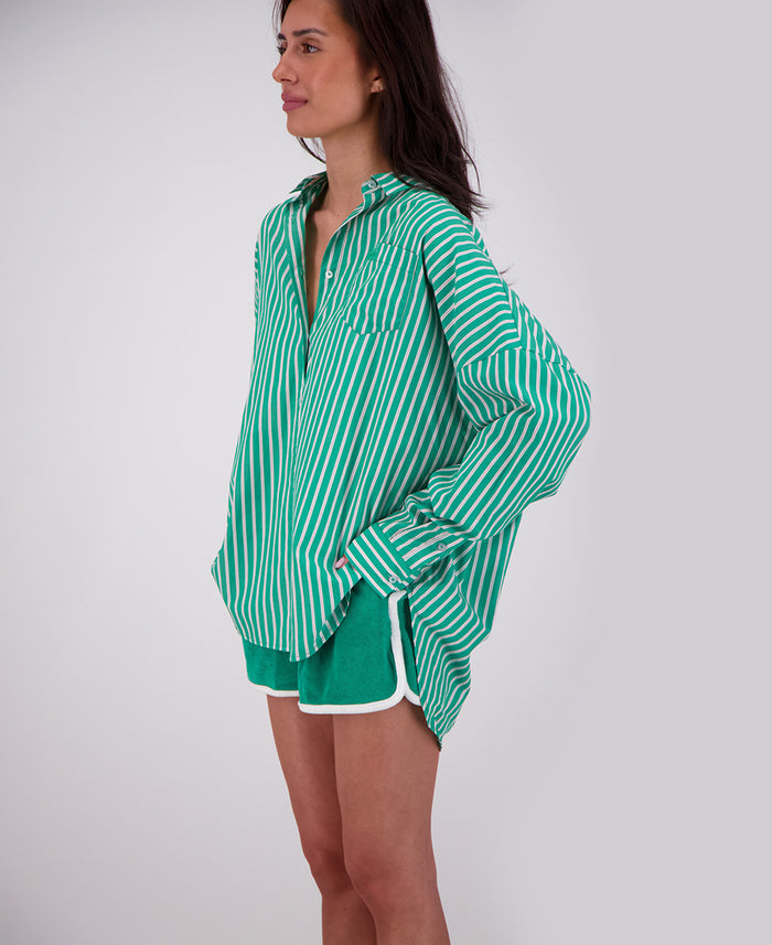 Mahalo Shirt Green
