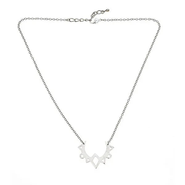 Mahina Crescent Moon Silver - Yelena Noah Designs