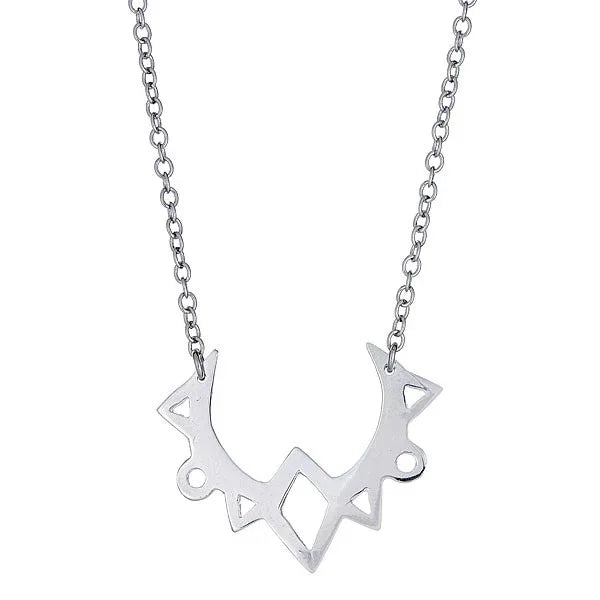 Mahina Crescent Moon Silver - Yelena Noah Designs