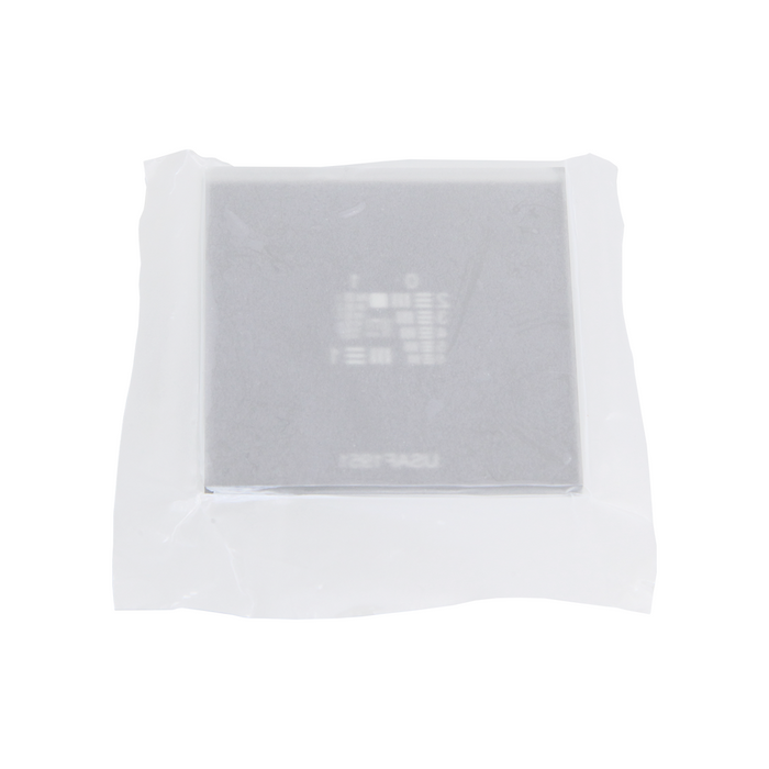 Manufacturing Precision ±0.5μm Glass Resolution Test Target (USAF1951 Style, 2x2″, Negative) CT20060102
