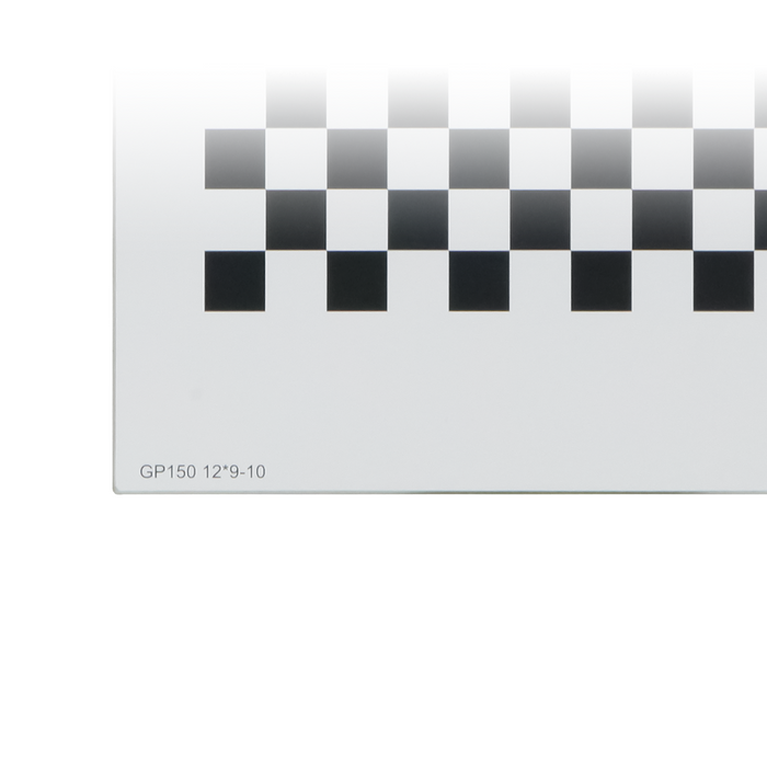 Manufacturing Precision ±10μm Glass Checkerboard Calibration Target (150x150mm 12x9) CT20020103
