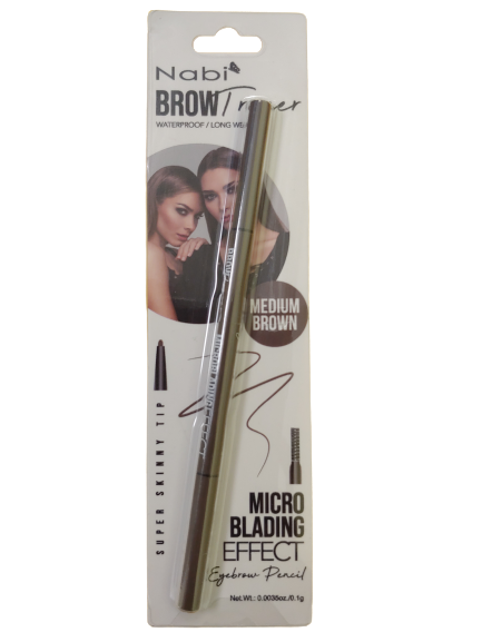 MB24R04-MICRO EYEBROW PEN MEDIUM BROWN