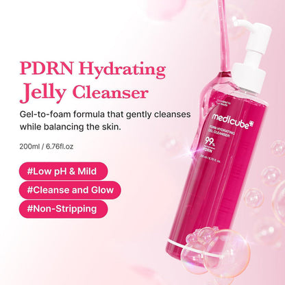 Medicube PDRN Pink Gel to Foam Cleanser 200 mL