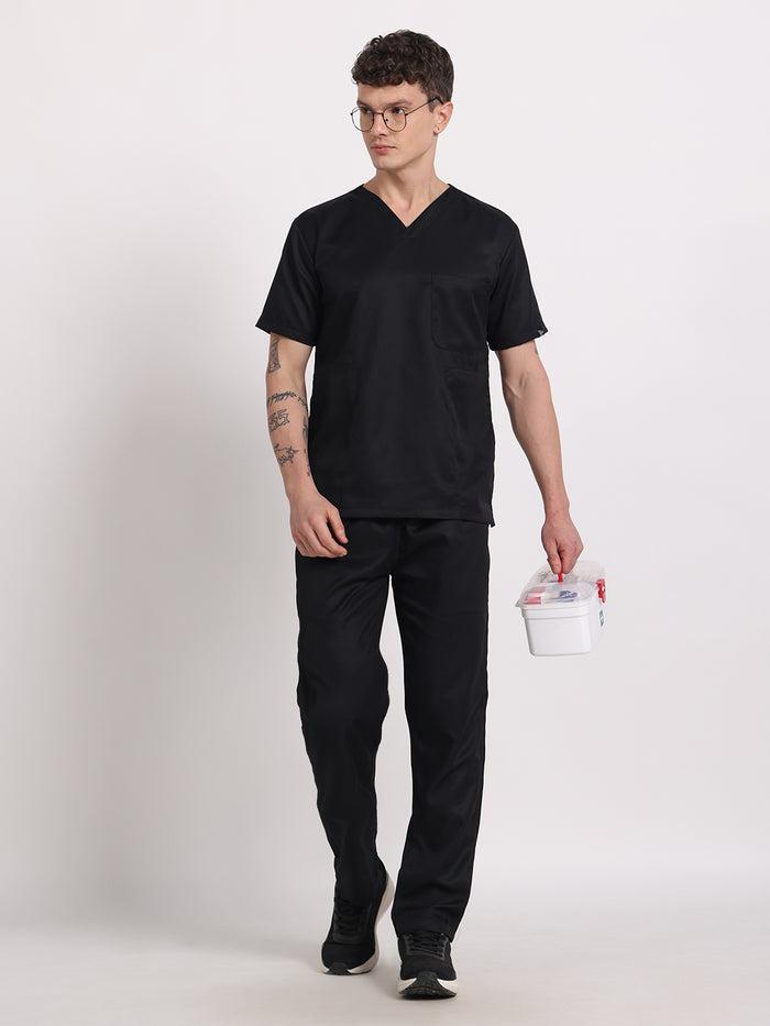 Men Evo Scrub (Black) Set