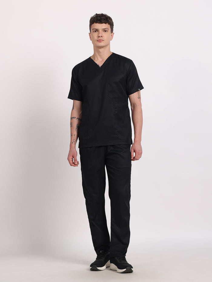 Men Evo Scrub (Black) Set