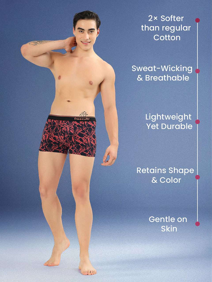 Men's Cotton Printed Trunk (Pack of 6)