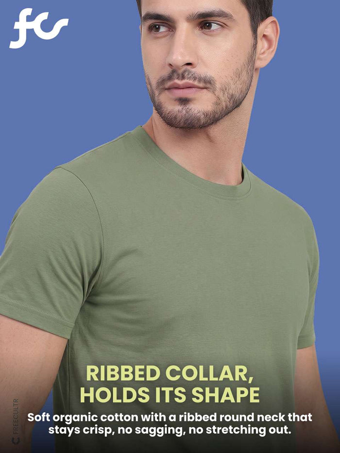 Men's Cotton Stretch T-Shirt - Pack Of 1
