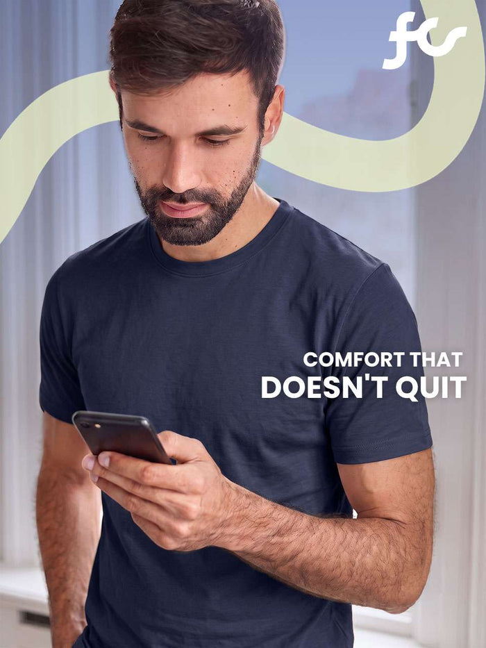Men's Cotton Stretch T-Shirt - Pack Of 2