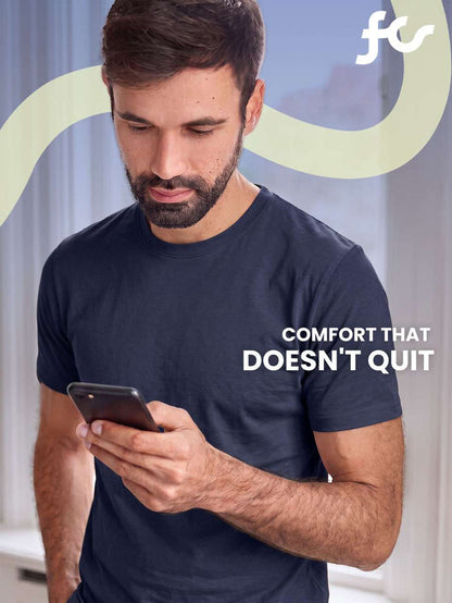 Men's Cotton Stretch T-Shirt - Pack Of 2