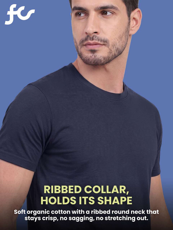 Men's Cotton Stretch T-Shirt - Pack Of 2