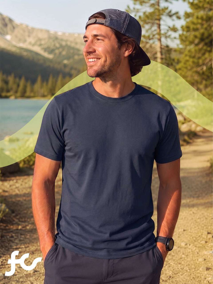 Men's Cotton Stretch T-Shirt - Pack Of 2