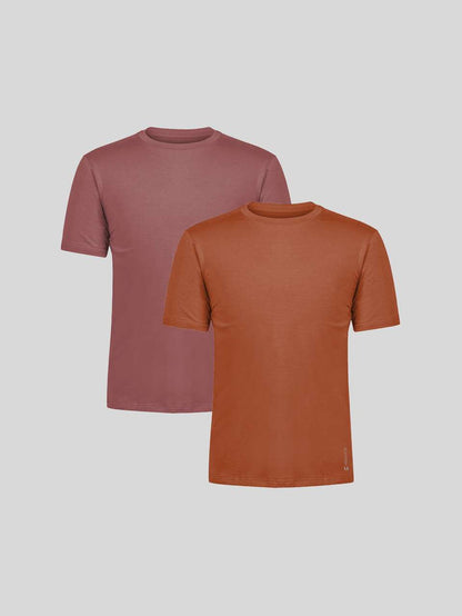 Men's Cotton Stretch T-Shirt - Pack Of 2