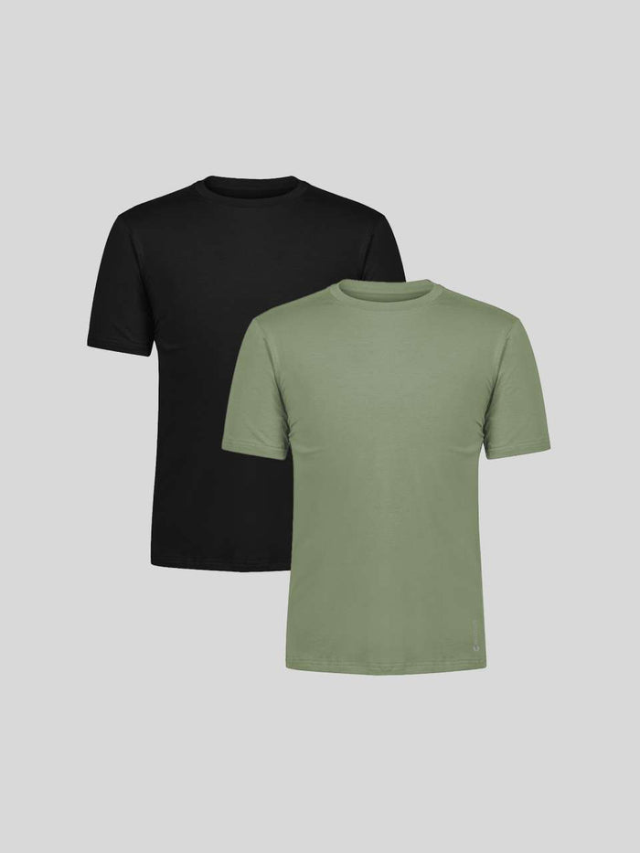 Carbon Black; Moss Green / S / Men