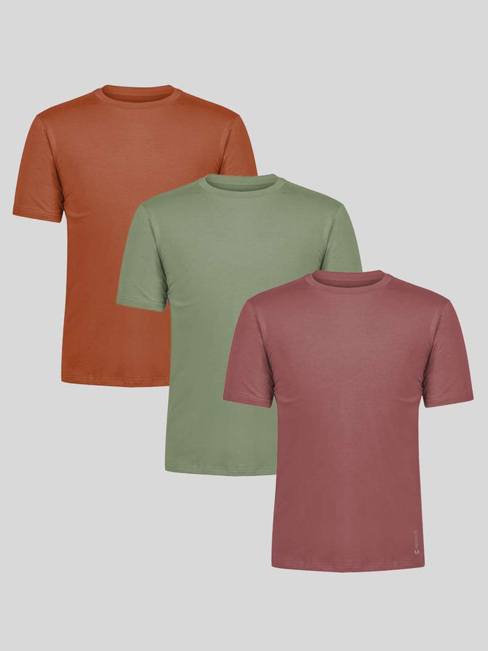 Moss Green; Rust Orange; Dusty Pink / S / Men