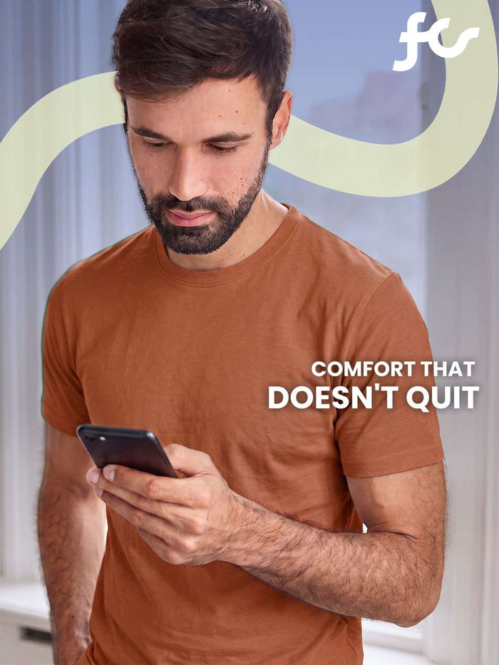 Men's Cotton Stretch T-Shirt - Pack Of 3