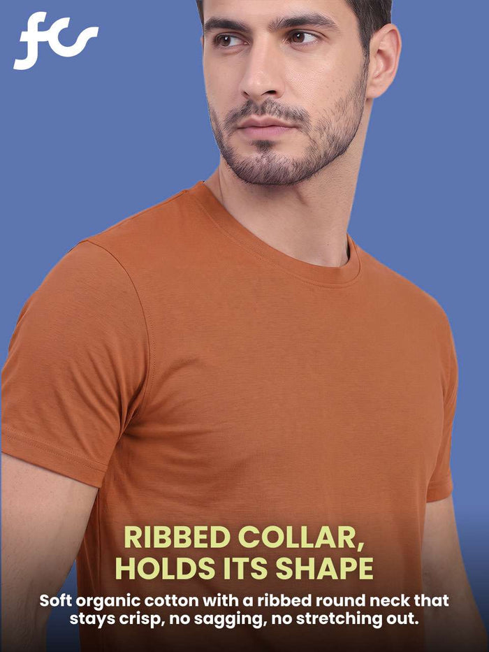 Men's Cotton Stretch T-Shirt - Pack Of 3