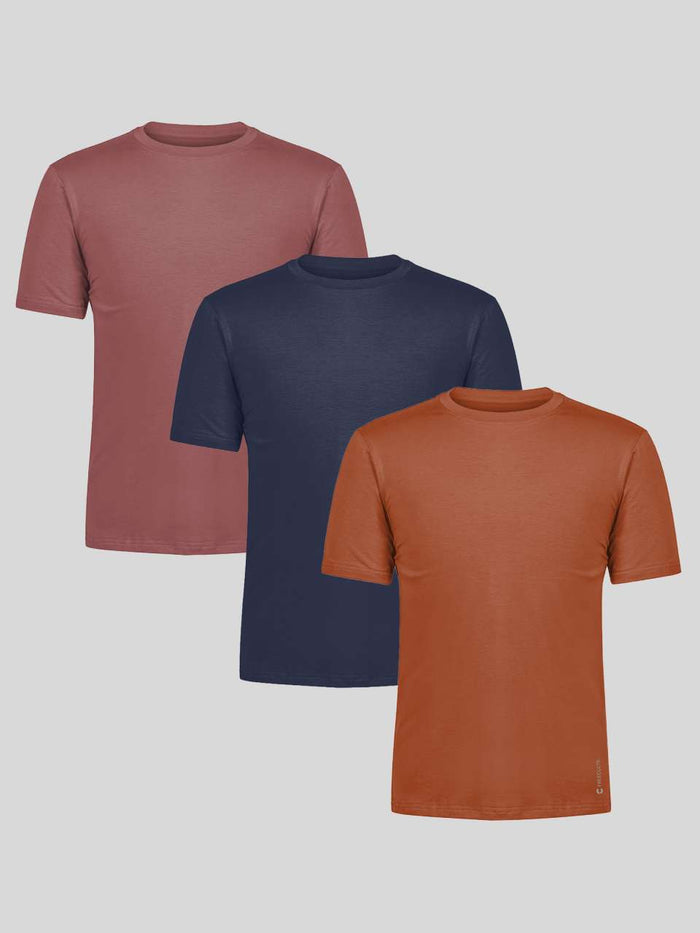 Rust Orange; Dusty Pink; Galaxy Blue / S / Men