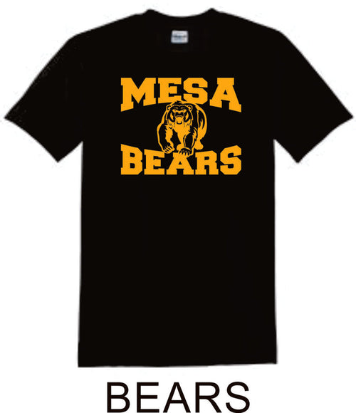Mesa MS Basic BEARS Tee- Matte or Glitter