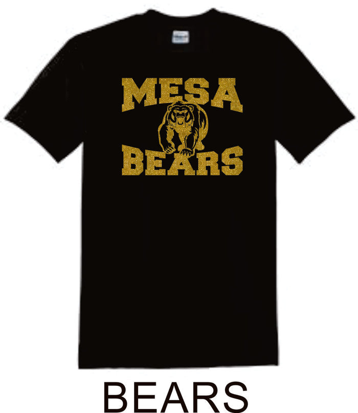 Mesa MS Basic BEARS Tee- Matte or Glitter