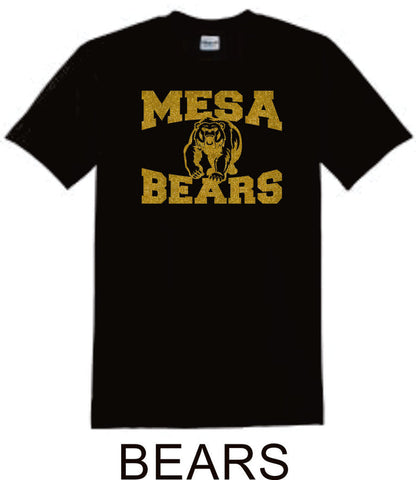 Mesa MS Basic BEARS Tee- Matte or Glitter