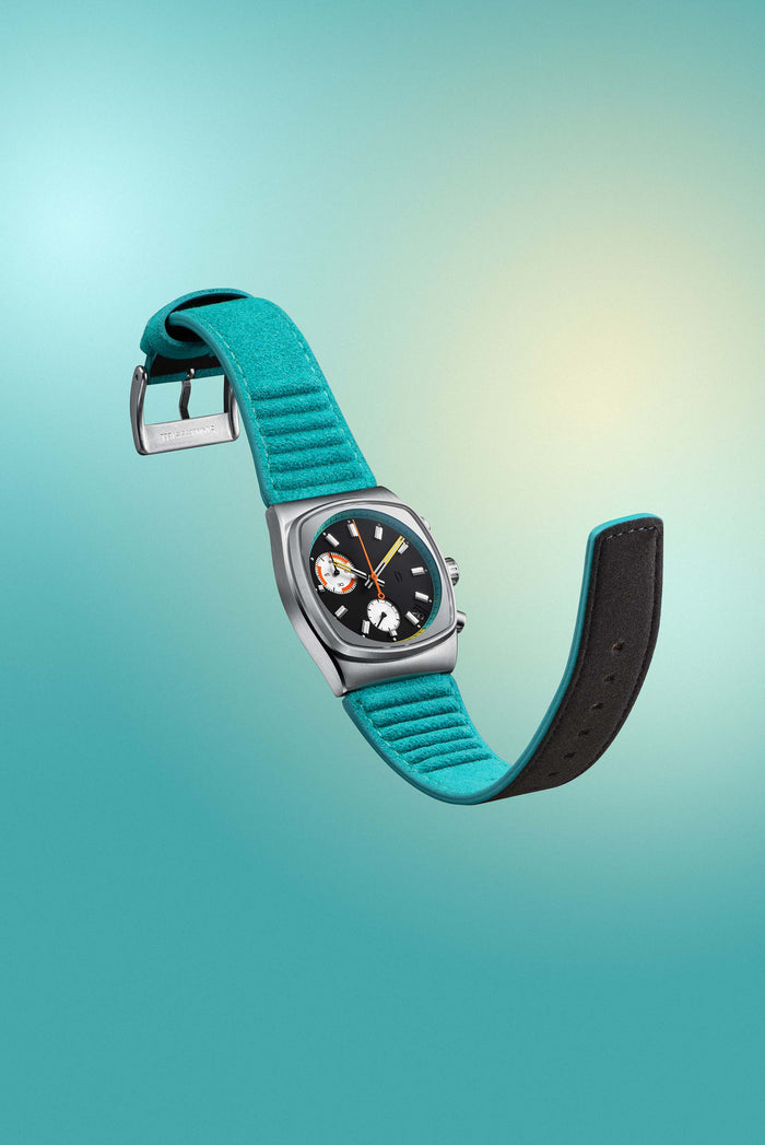 Metric - Teal Suede Strap 19.50mm