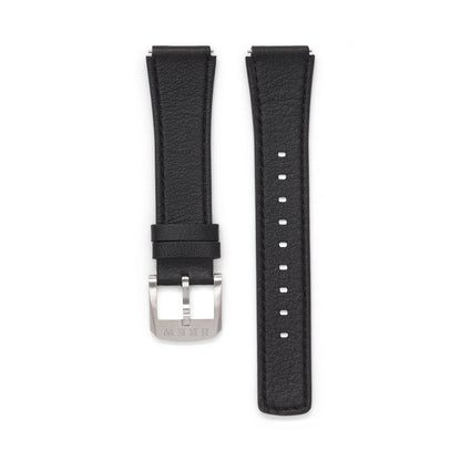 Metric Lite - Leather Strap in Black 18.00mm
