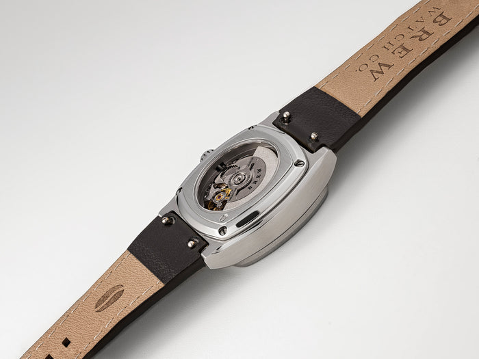 Metric Lite - Leather Strap in Black 18.00mm