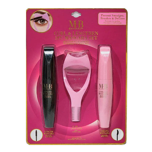 MHB Curl & Lengthen 3Pc Mascara Set
