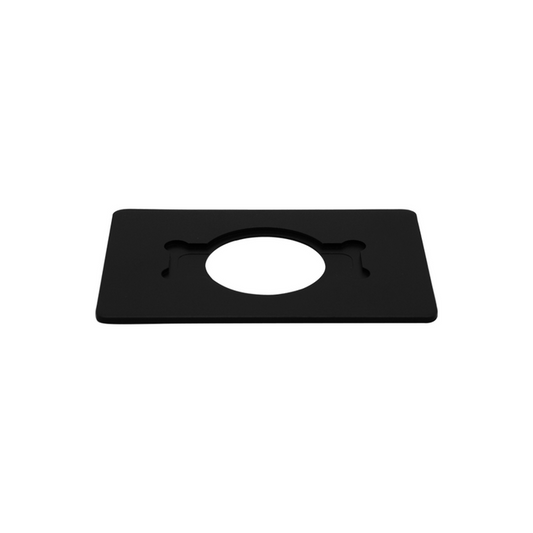 Microscope Stage Insert, Slide and Petri Dish Holder, 128x86mm Dia. 49mm, SKU BM13065251, three quarter front view