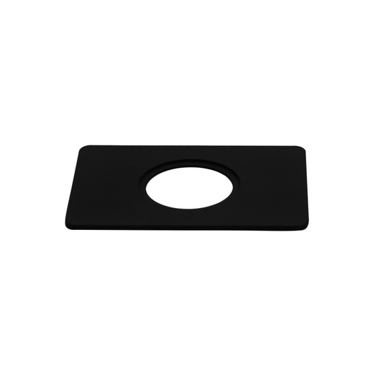 Microscope Stage Insert, Slide and Petri Dish Holder, 81x56mm Dia. 30mm, SKU BM13065253, three quarter front view